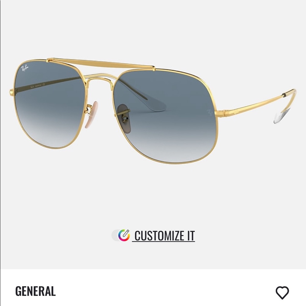 Ray-Ban The General sunglasses.